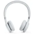 JBL Live 460 Noise Cancelling Over-Ear Headphones (White)