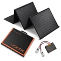 VoltX 12V 160W Mono Solar Blanket Folding Solar Panel Kit Portable Camping - by Outbax