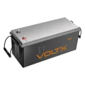 VoltX 12V 200Ah Lithium Battery LiFePO4 Premium PLUS Built-in BMS & Power Voltage Display