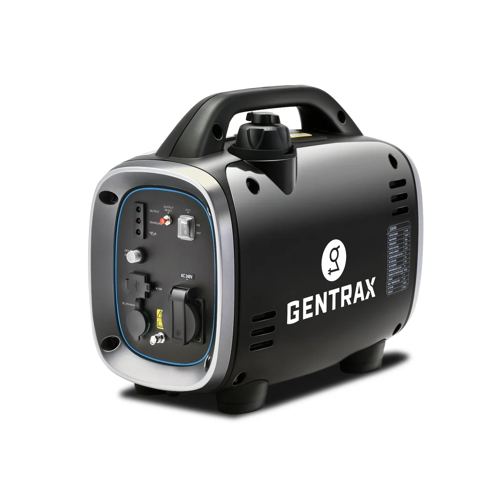 Gentrax GT800 Pro Inverter Generator - by Outbax