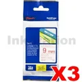 Brother PTD450 Red P-Touch Tape Cartridge