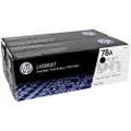 1 x HP 78A CE278A Genuine [TWIN PACK] Black Toner Cartridge [2BK] - 2,100 Pages each