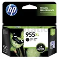 HP 955XL Genuine Black High Yield Inkjet Cartridge L0S72AA - 2,000 Pages