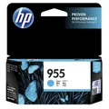 HP 955 Genuine Cyan Standard Inkjet Cartridge L0S51AA - 700 Pages
