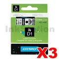 Dymo LabelManager 450D Black Label Cartridge