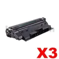 3 x Compatible Canon CART-333I Black High Yield Toner Cartridge - 17,000 Pages