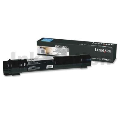 Lexmark (X950X2KG) Genuine X950 / X952 / X954 Black Toner Cartridge - 32,000 pages