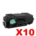 10 x Compatible Samsung SLM4580 (MLT-D303E) Black Toner Cartridge SV025A - 40,000 pages