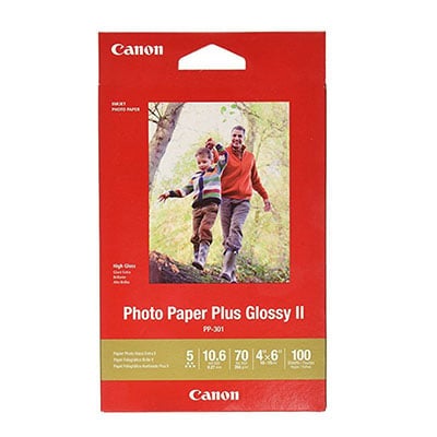 Canon PP3014x6-100 Genuine Glossy Photo Paper 265gsm 4 inches x 6 inches - 100 sheets