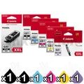6 Pack Canon PGI-680XXL CLI-681XXL Extra High Yield Genuine Inkjet Cartridges Combo [1BK,1PBK,1C,1M,1Y,1PB]
