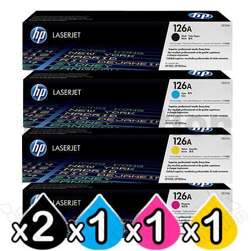 HP LaserJet Pro CP1025nw Color [2BK,1C,1M,1Y] Toner Cartridge