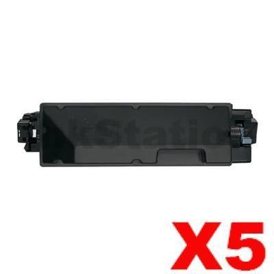 5 x Non-Genuine alternative for TK-5294K Black Toner Cartridge suitable for Kyocera Ecosys P7240CDN - 17,000 pages