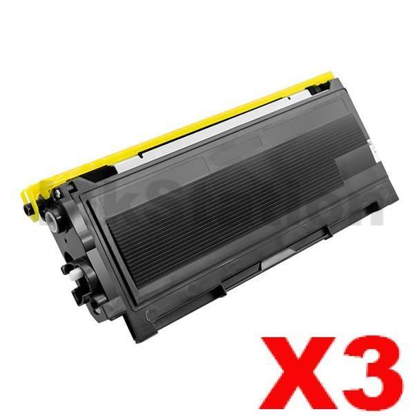 3 x Brother TN-2025 Black Compatible Toner Cartridge - 2,500 pages