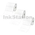 Brother RD-S03C1 Genuine Black Text on White Die Cut Label Roll 3PK 102mm x 51mm - 810 labels per roll (3 Rolls in total)