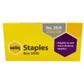 Marbig Staples No.26/6 90300 (Box of 5000)