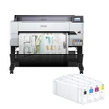 Epson SureColor T5465 36' A0 Large Format Printer with Stand + Extra UltraChrome XD2 350ML BCMY Ink Cartridge Combo