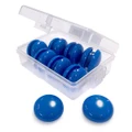 16 Button Magnets for Standard Whiteboards - Blue