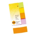 Marbig Notes Rainbow page Marker 20x50mm 160 Sheet Assorted