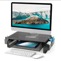 Metal Monitor Riser Laptop Desk Stand with Storage