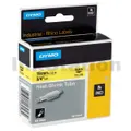 Dymo SD18058 Genuine 19mm Black Text on Yellow Heat-Shrink Tube Industrial Rhino Label Cassette - 1.5 meters
