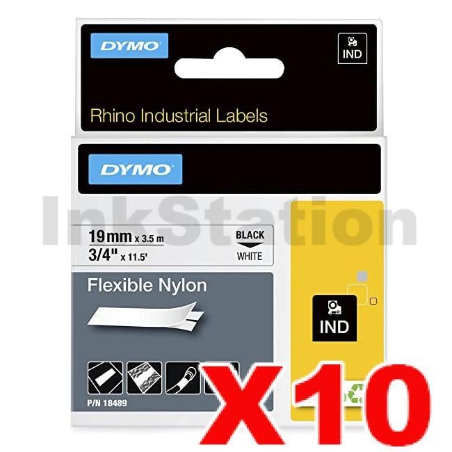 Dymo Rhino Industrial 4200 Black Label Cartridge