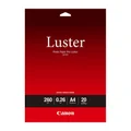Canon LU101A4 Genuine Luster Photo Paper 260gsm A4 - 20 Sheets