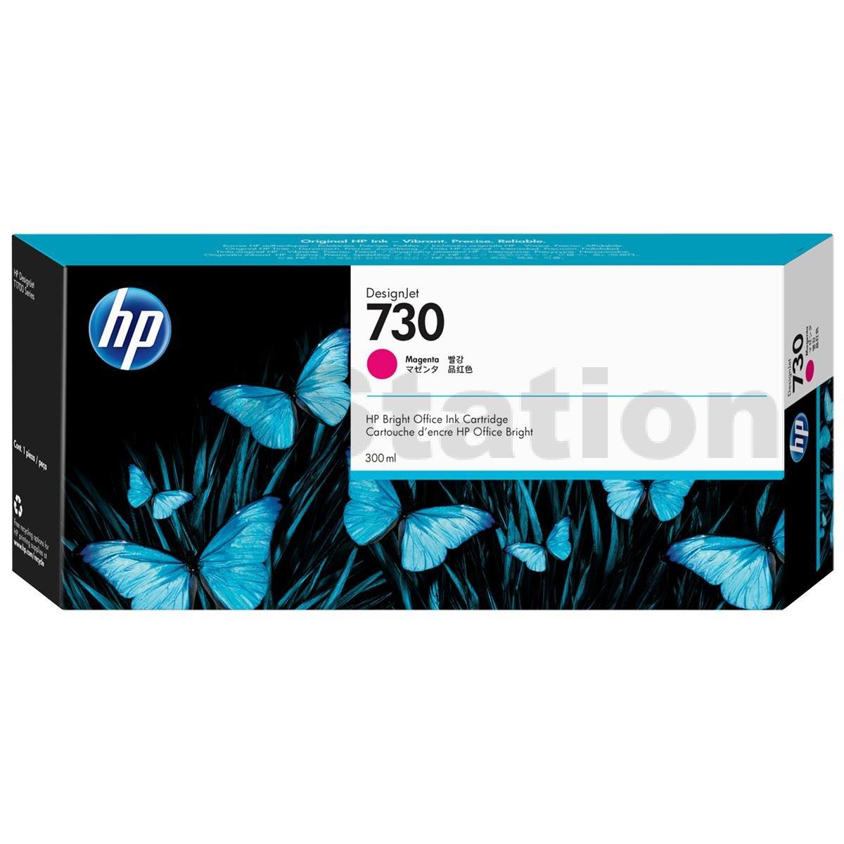 HP 730 Genuine Magenta 300ML DesignJet Inkjet Cartridge P2V69A