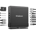 15-in-1 USB-C 4K Triple Display MST Docking Station with Dual HDMI DP Simplecom CHT815