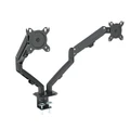 Monster Adjustable Dual Arm Monitor Mount for Up to 27'' Screens
