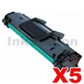 5 x Fuji Xerox Phaser 3124 / 3125 / 3117/ 3122 Black Compatible Toner Cartridge(CWAA0759) - 3,000pages