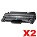 2 x Compatible Samsung ML-1915/2520/2525/2540/2540/2545/2580N/SCX-4623F (MLT-D105L 105L) Black Toner Cartridge SU768A - 2,500 pages