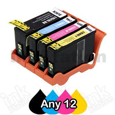 Any 12 Pack Lexmark No.150XL Compatible Ink High Yield Cartridges