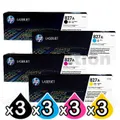 HP Color LaserJet Enterprise flow MFP M880z [3BK,3C,3M,3Y] Toner Cartridge