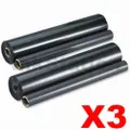 3 x Panasonic KX-FA134 Compatible Ink Film [2 rolls Value Pack]