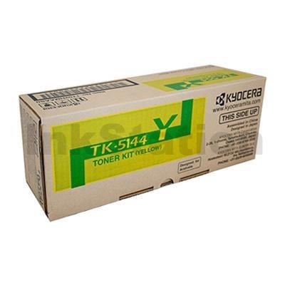 Genuine Kyocera TK-5144Y Yellow Toner Cartridge M-6030CDN, M-6530CDN, P-6130CDN - 5,000 pages