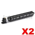 2 x Non-Genuine alternative for TK-8529K Black Toner Cartridge suitable for Kyocera TASKalfa 4052CI 4053CI - 30,000 pages