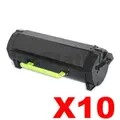 10 x Konica Minolta BIZHUB 3300P Compatible TNP36 Toner Cartridge - 10,000 pages (A63V00K)