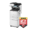 OKI MC873DNCT A3 Colour Multifunction LED Printer with Extra Tray, Cabinet and Free Wi-Fi Module