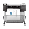 HP DesignJet T830 24' Graphics Large Format Inkjet Printer with Scanner - Print, Copy, Scan