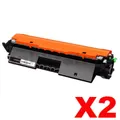 2 x Canon CART-051H Black High Yield Compatible Toner Cartridge - 4,100 pages
