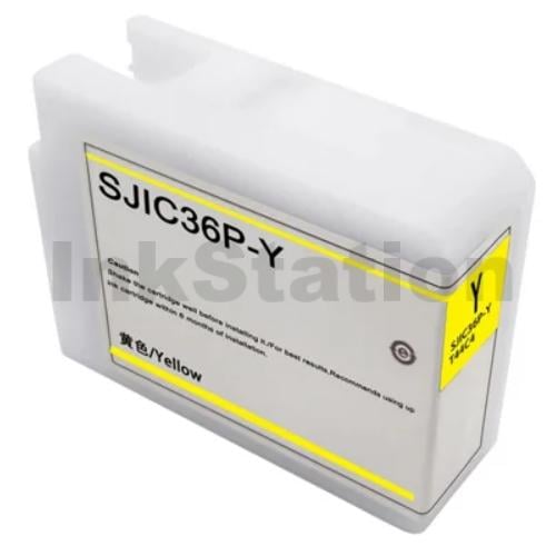 Compatible for Epson SJIC36P-Y Yellow Ink Cartridge C13T44C440 for ColorWorks C6010 C6510