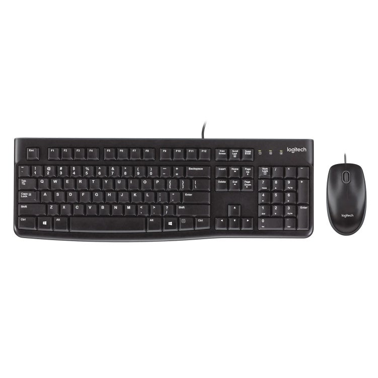 Logitech MK120 Wired Keyboard & Mouse Combo