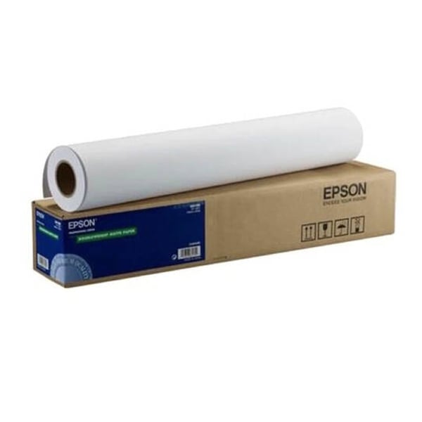 Epson S041386 Genuine Double Weight Matte Photo Paper Roll - 36 (914mm) x 25m"
