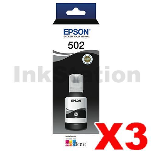 Epson EcoTank ET3950 Black Ink Cartridge