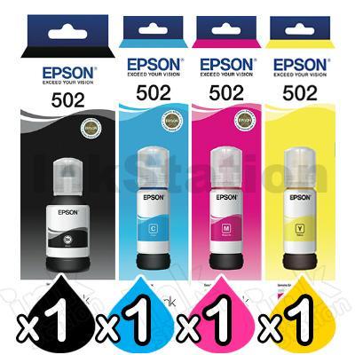 Epson EcoTank ET3950 [BK+C+M+Y] Ink Cartridge