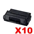 10 x Compatible Samsung MLT-D201L Black Toner Cartridge SU871A - 20,000 pages