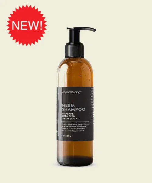 Moisturising Natural Dog Shampoo: Fleabane, Peppermint and Neem Seed