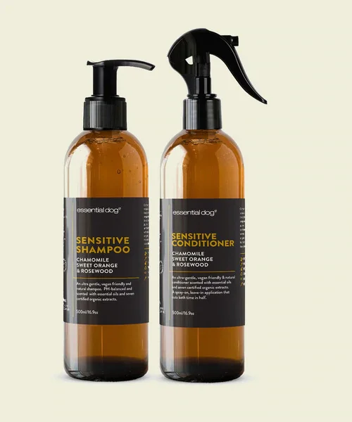 Sensitive Dog Shampoo and Conditioner Pack - Natural