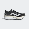 adidas Adizero Boston 11 Shoes Black / White / Grey 8.5 - Women Running Running Shoes,Trainers