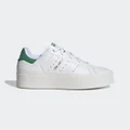 adidas Stan Smith Bonega Shoes White / Green 11 - Women Lifestyle Trainers
